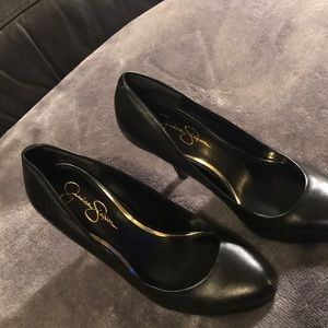 Jessica Simpson Black Heels
